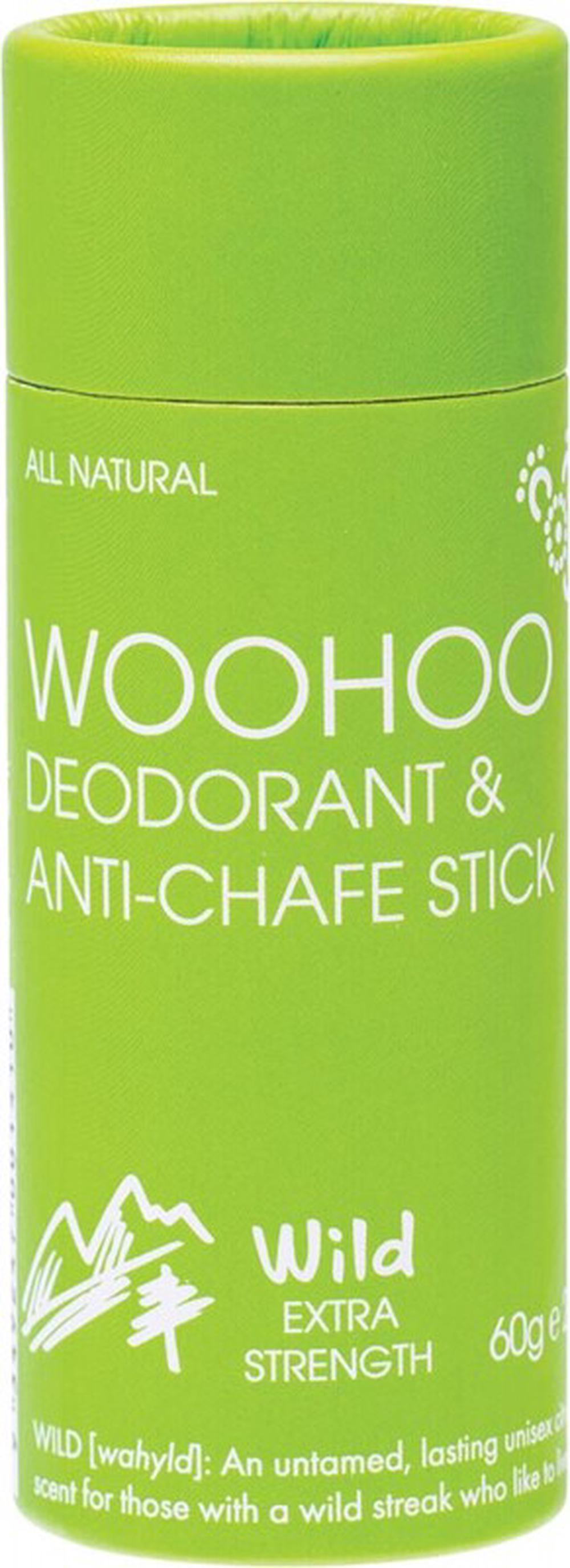Deodorant & Anti-Chafe Stick (Wild - Extra Strength) - 60g, 9349247001410