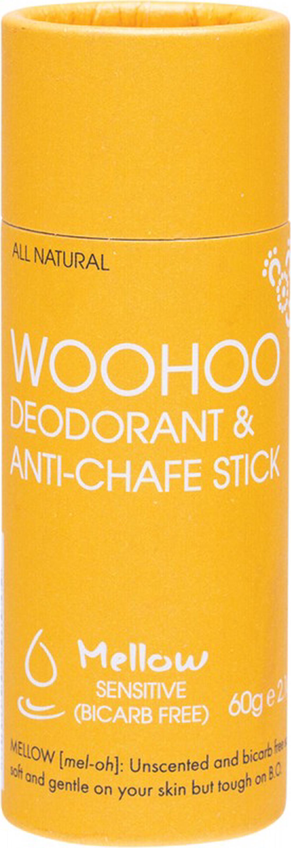 Deodorant & Anti-Chafe Stick (Mellow - Sensitive) - 60g, 9349247001427