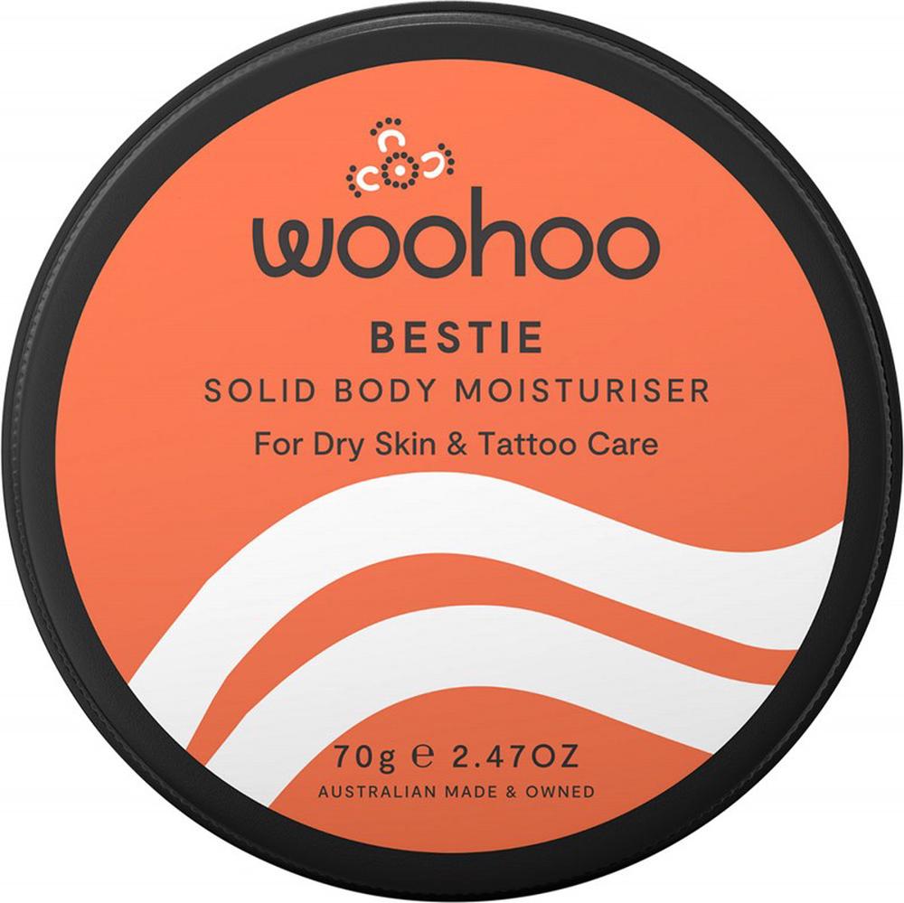 Bestie Solid Body Moisturiser For Dry Skin & Tattoo Care - 70g, 9349247002332