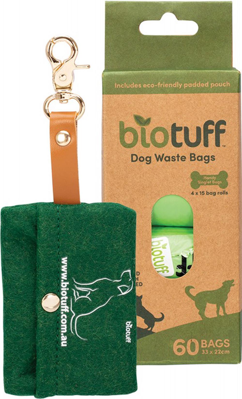 Dog Waste Bags & Dispenser Rolls, 60 Bag, 9349780000017