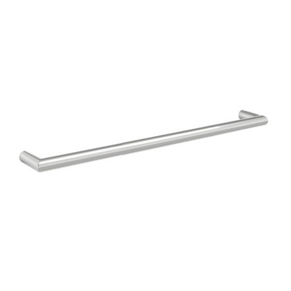 Thermogroup Thermorail Round Single Heated Towel Rail with Transformer, 23  Watt (Polished Stainless Steel) - 832x32x100mm | Buy online at Begins with B