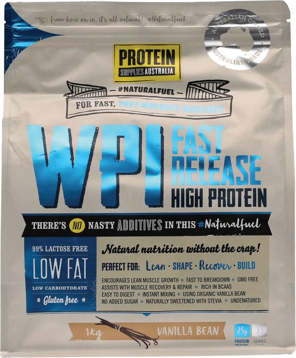 WPI Whey Protein Isolate (Vanilla Bean), 9350181000070