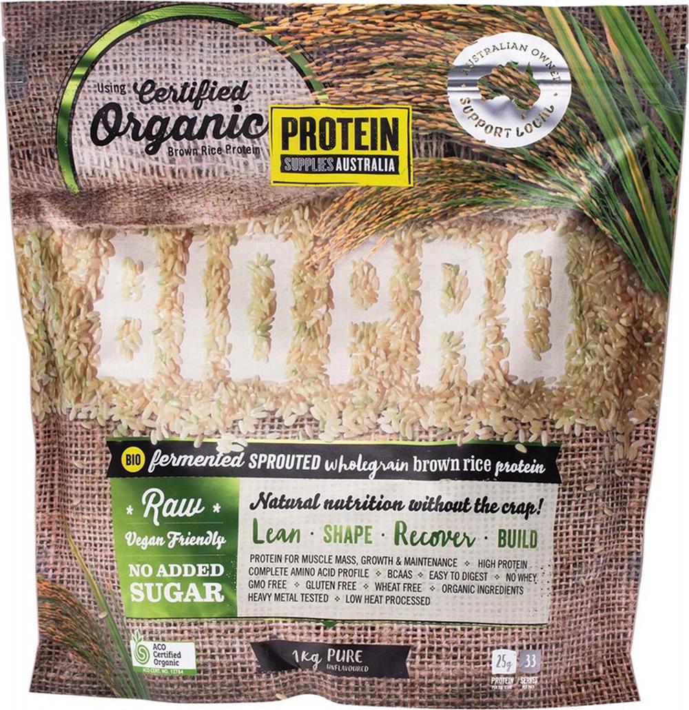 Biopro Sprouted Brown Rice (Pure) - 1kg, 9350181000223