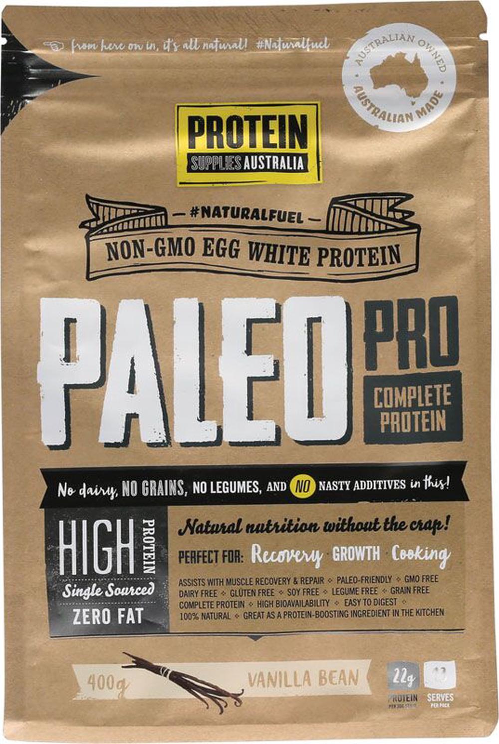 PaleoPro Egg White Protein (Vanilla Bean), 9350181000759