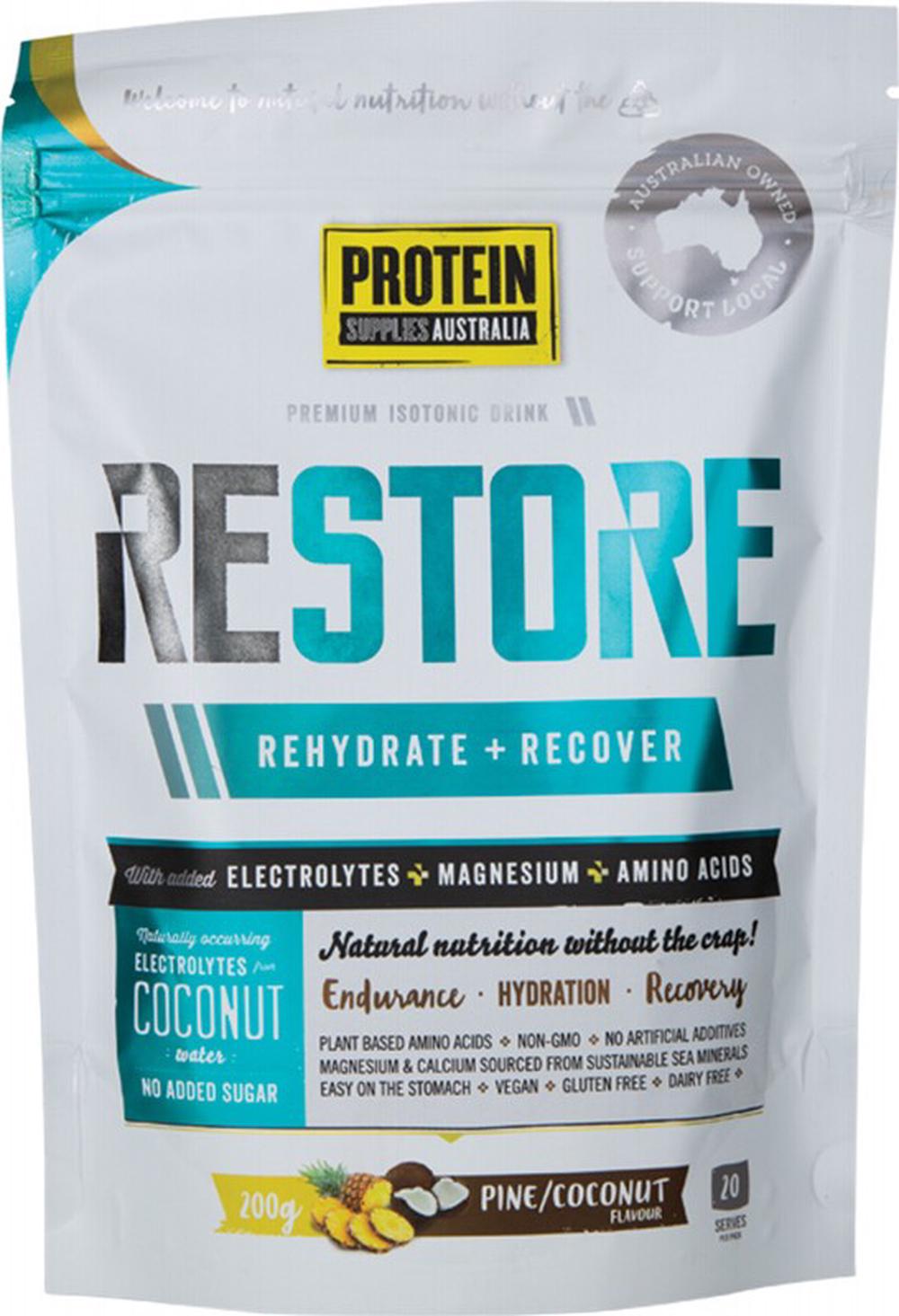 Restore Hydration Recovery Drink (Pine Coconut) - 200g, 9350181000797