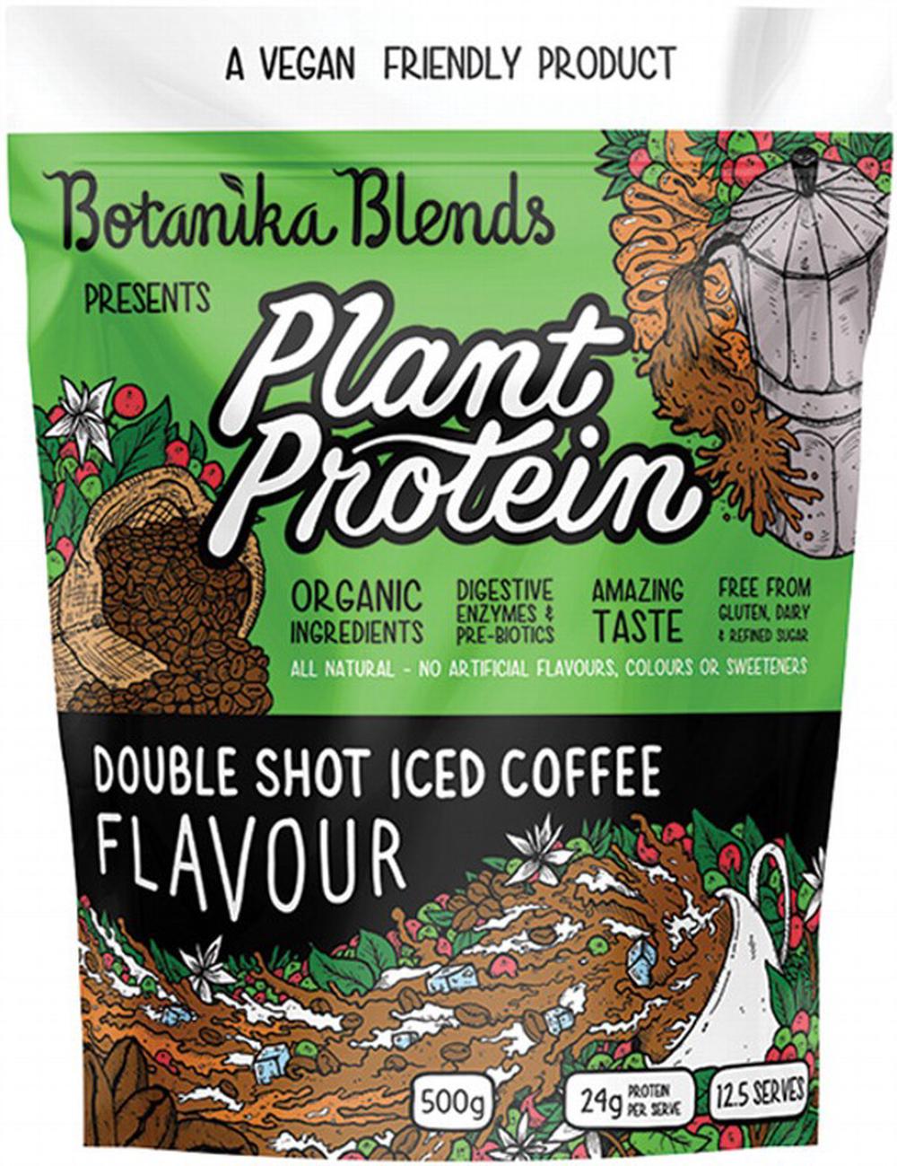 Plant Protein (Double Shot Iced Coffee) - 500g, 9350181003538