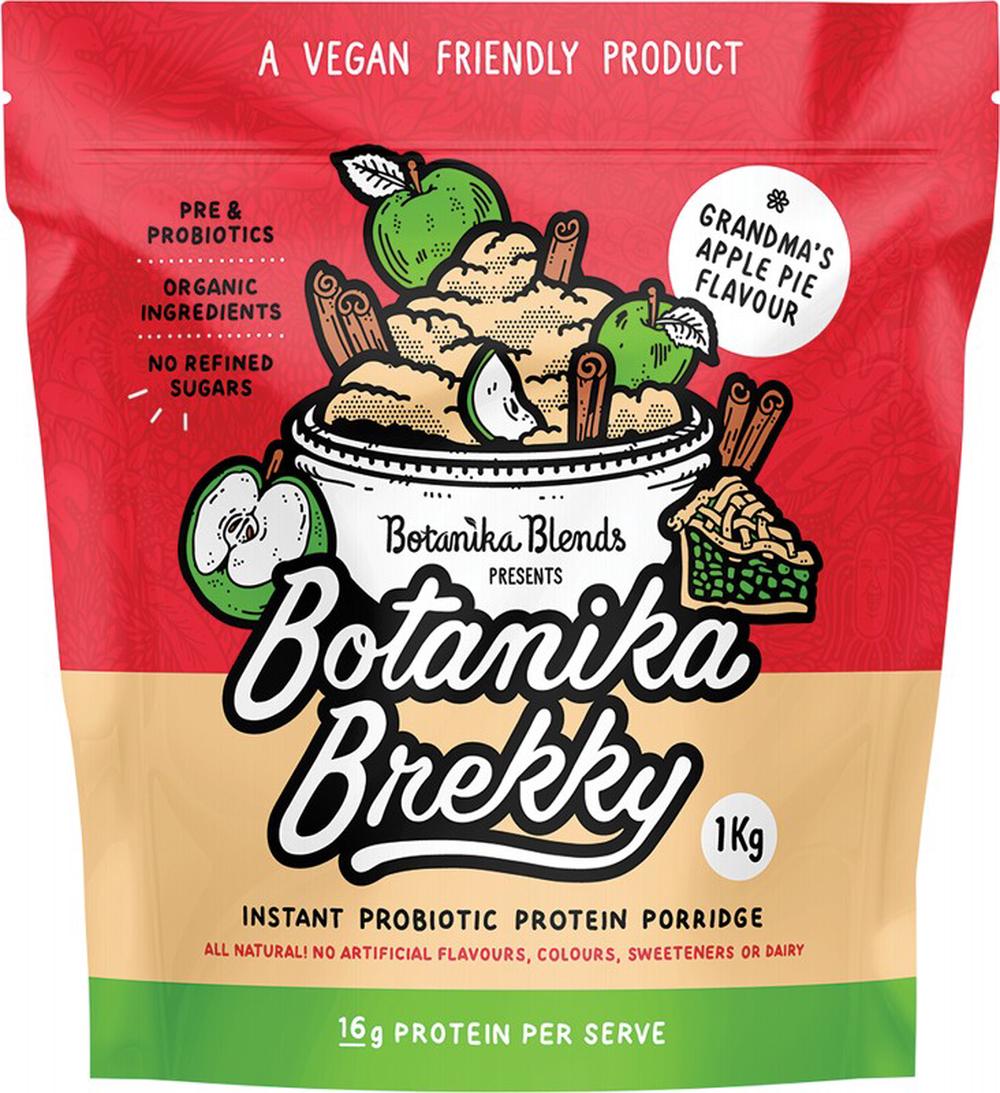 Botanika Brekky Probiotic Porridge (Apple Pie) - 1kg, 9350181003965