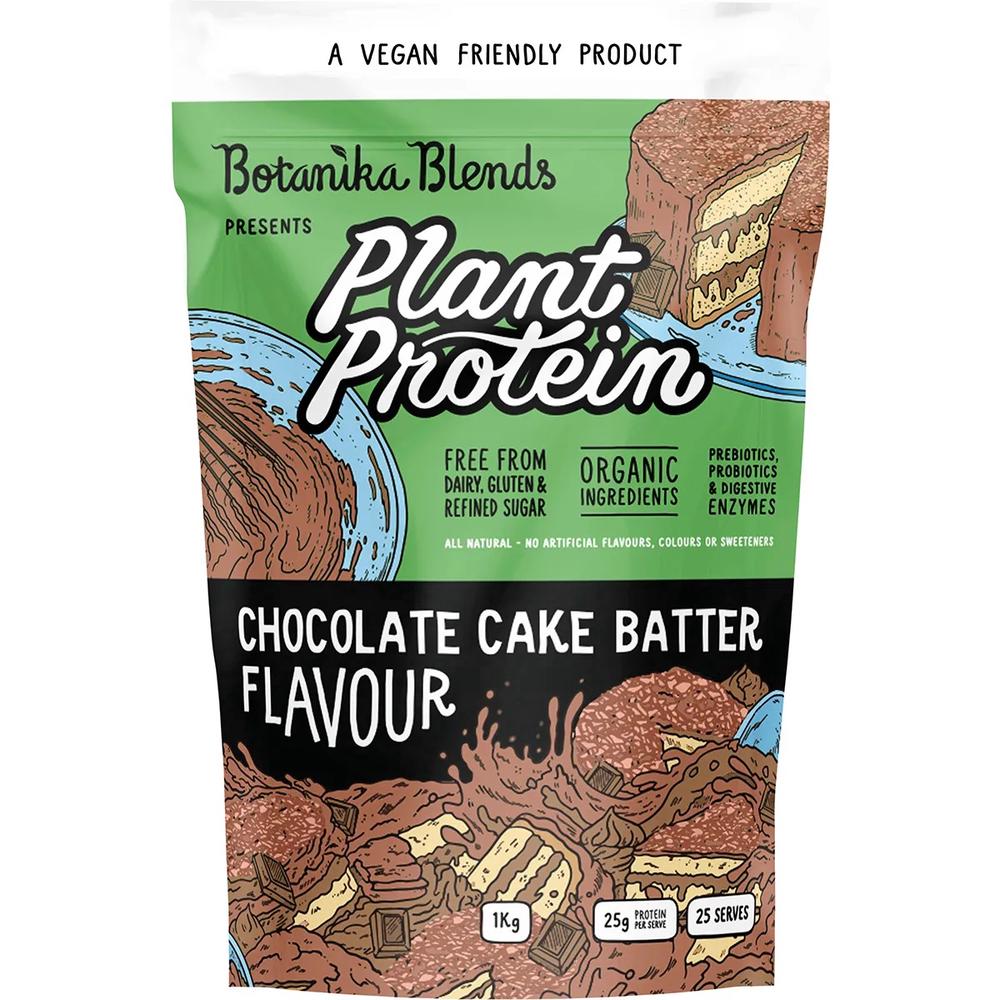 Plant Protein Chocolate Cake Batter - 1kg, 9350181005426