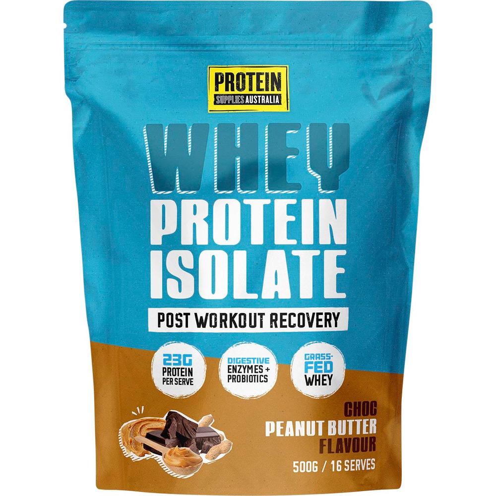 WPI Whey Protein Isolate Choc Peanut Butter - 500g, 9350181005440
