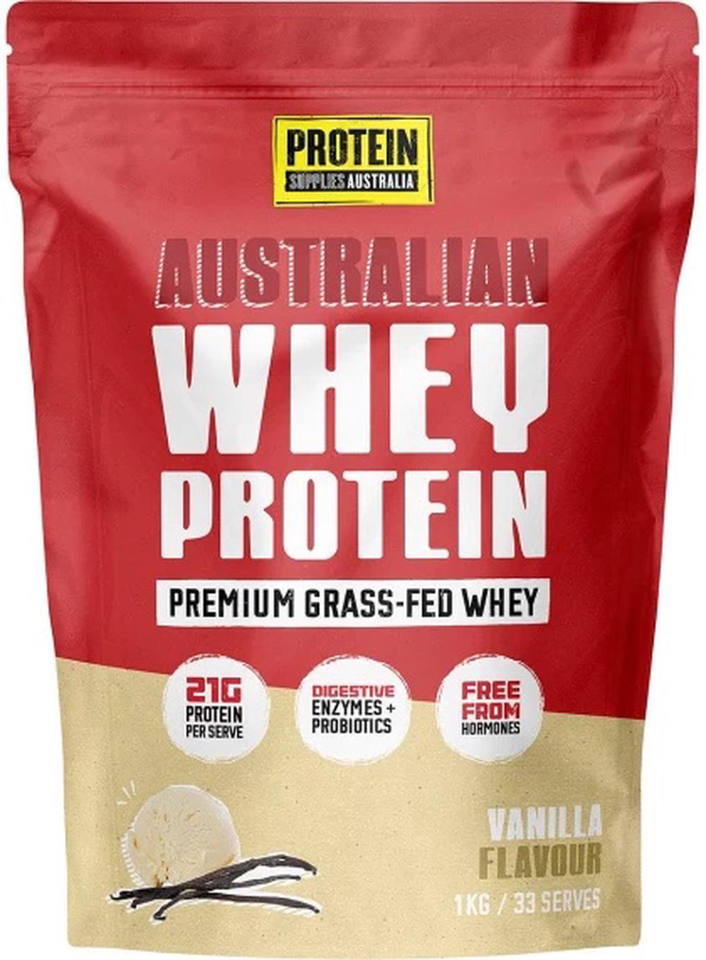 Australian Whey Protein (Vanilla), 9350181006072