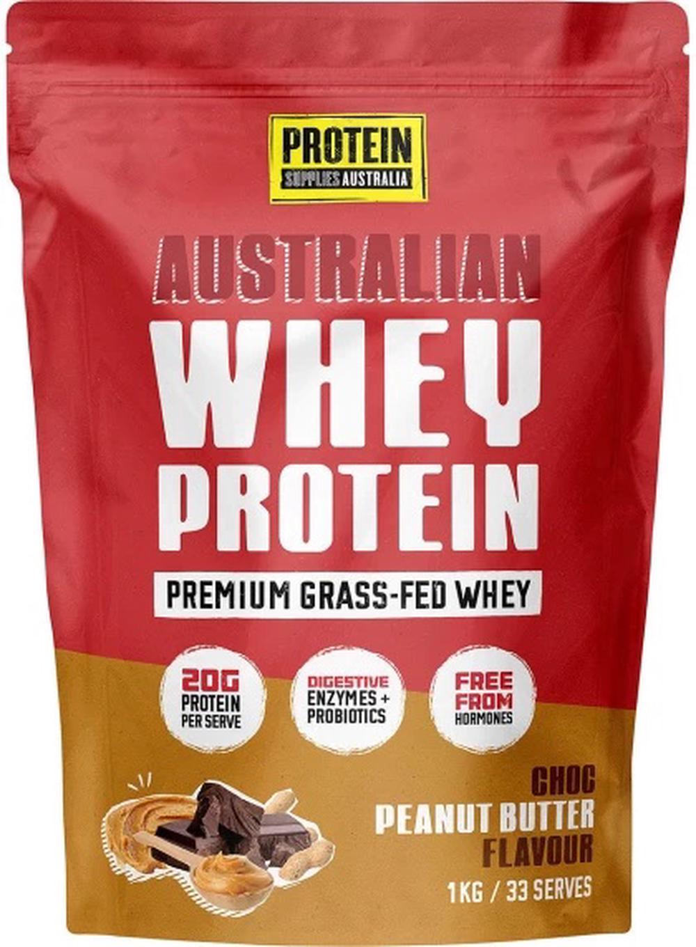 Australian Whey Protein (Choc Peanut Butter), 9350181006119