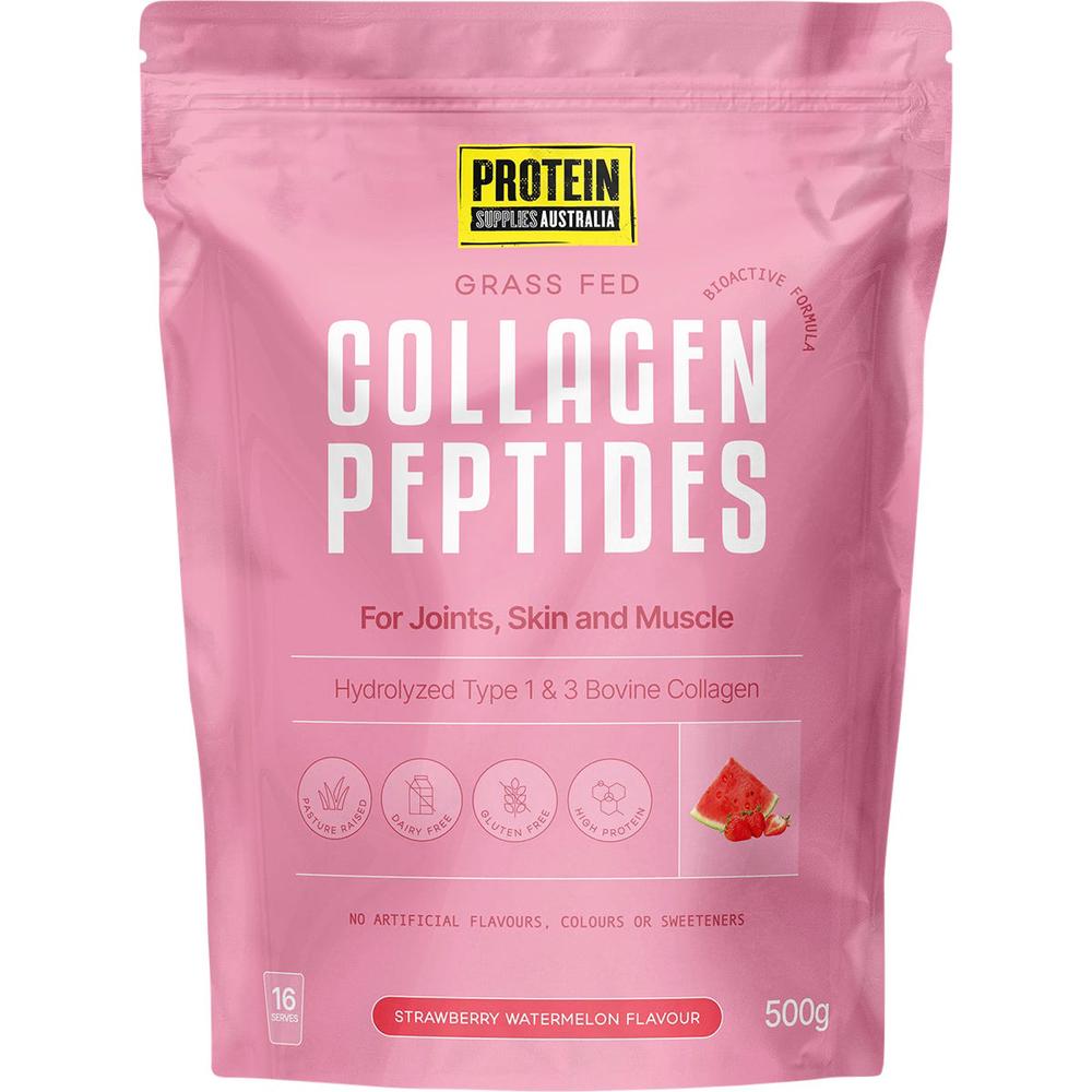 Collagen Peptides Strawberry Watermelon - 500g, 9350181006300