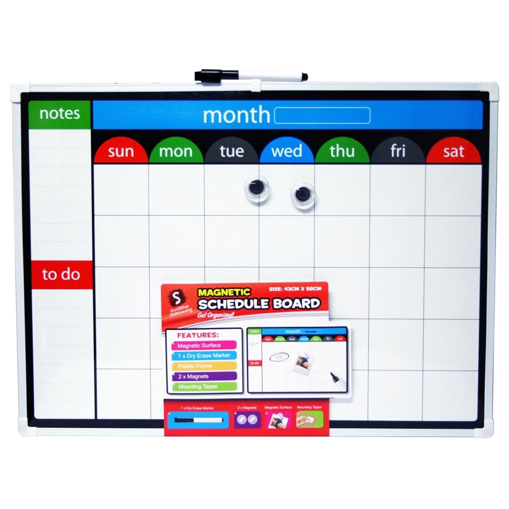 BMS Magnetic Schedule Board | Buy online at The Nile