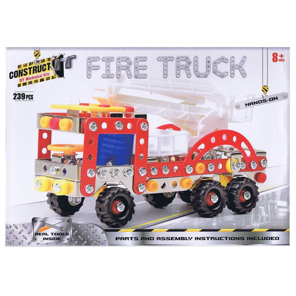 BMS Construct-It Fire Truck Kit by BMS - ISBN: 9350375003580