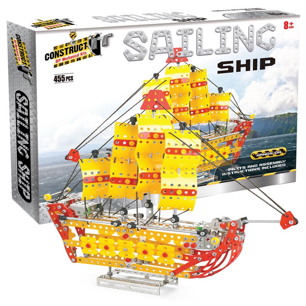 Construct-It Sail Ship Kit, 9350375005621