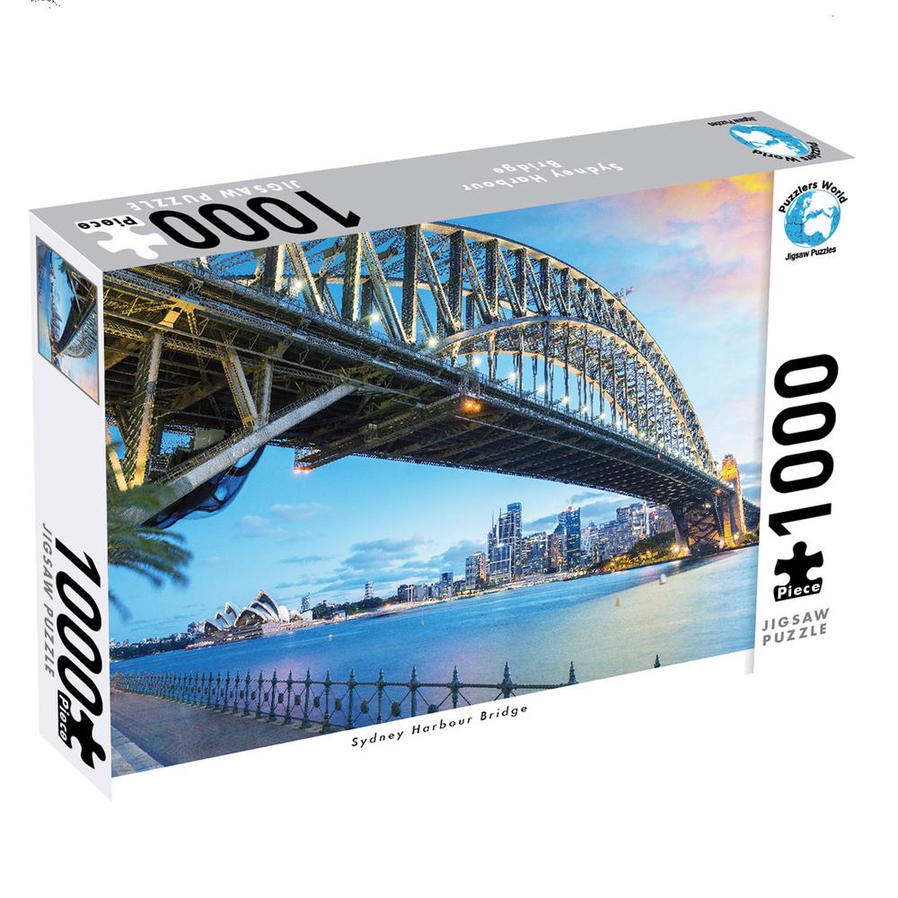 Puzzlers World Sydney Harbour Bridge Jigsaw Puzzle, 1000 Piece Buy online at The Nile