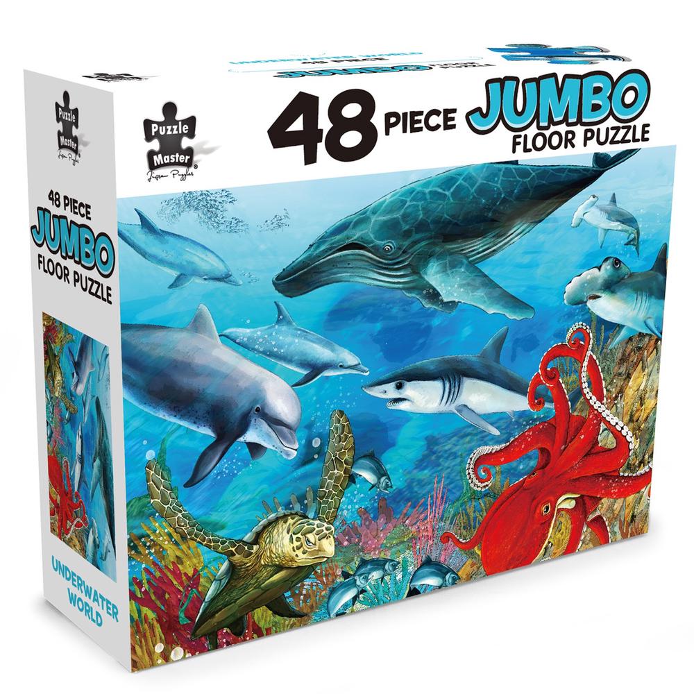 Puzzle Master Underwater World Jumbo Floor Puzzle, 48 Piece Buy