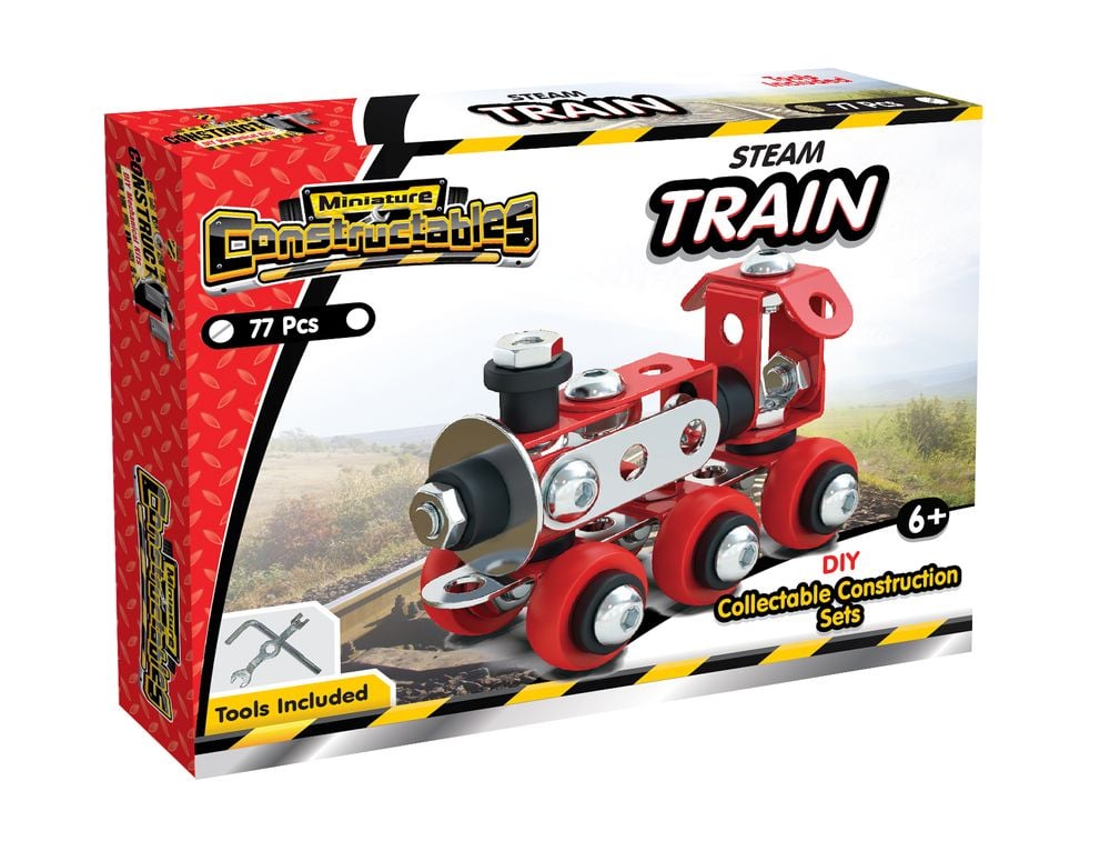 Construct-It Constructables Steam Train by Construct-It - ISBN: 9350375010359