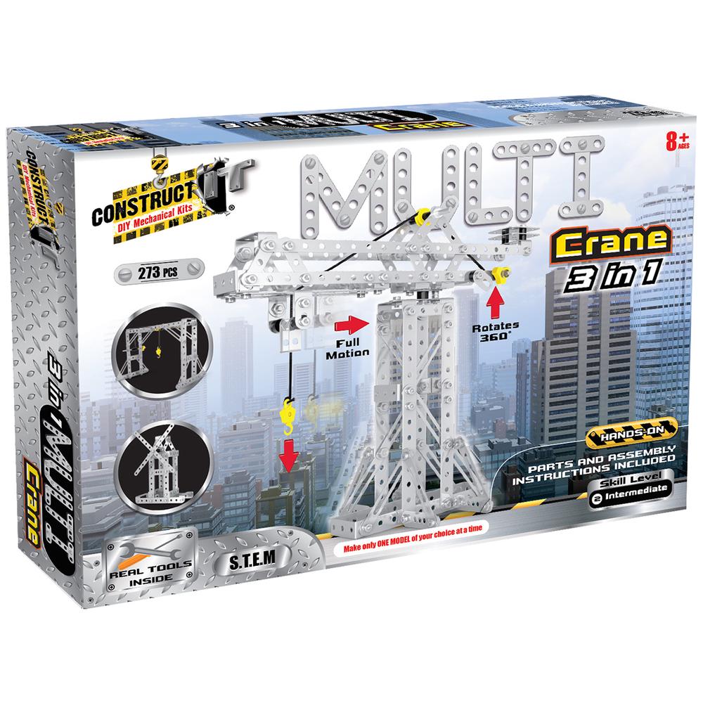 Construct-It Multi Crane 3-in-1, 9350375010687