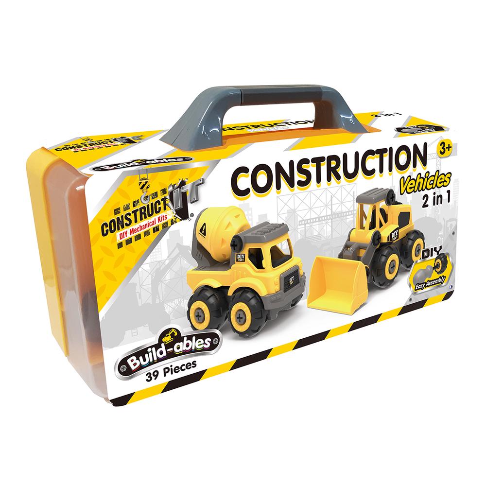 Construct-It Buildables - Construction Vehicles, 9350375011127
