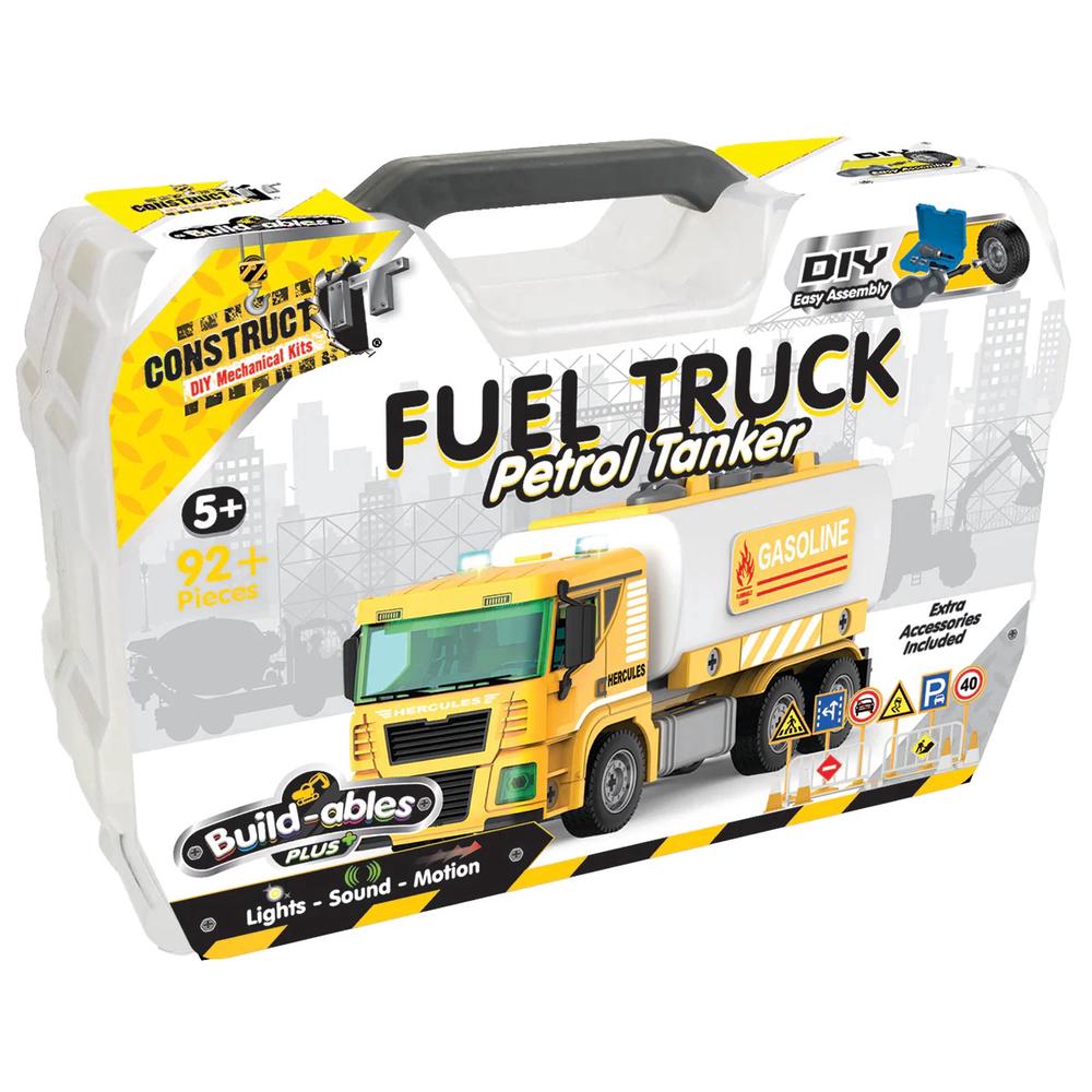 Construct IT Builda-bles Plus - Fuel Truck, Petrol Tanker, 9350375011424