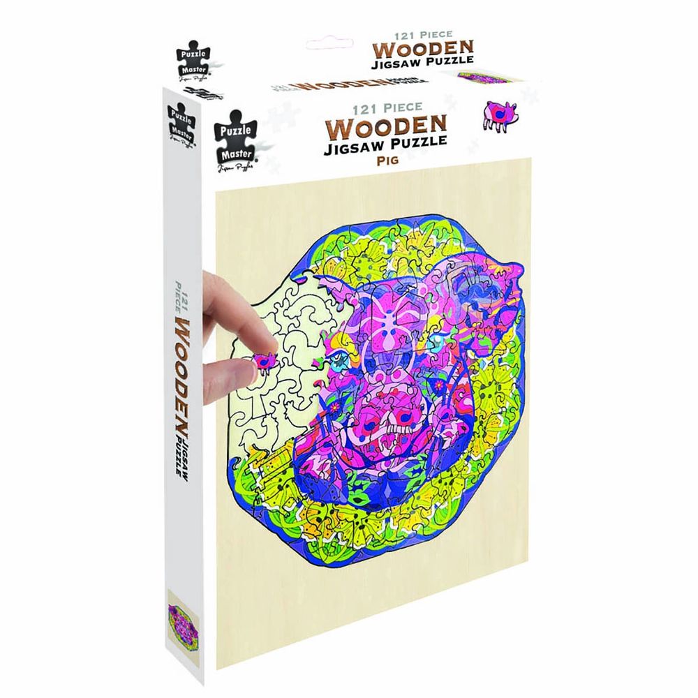 Puzzle Master Wooden Puzzle - Pig by Puzzle Master - ISBN: 9350375011547