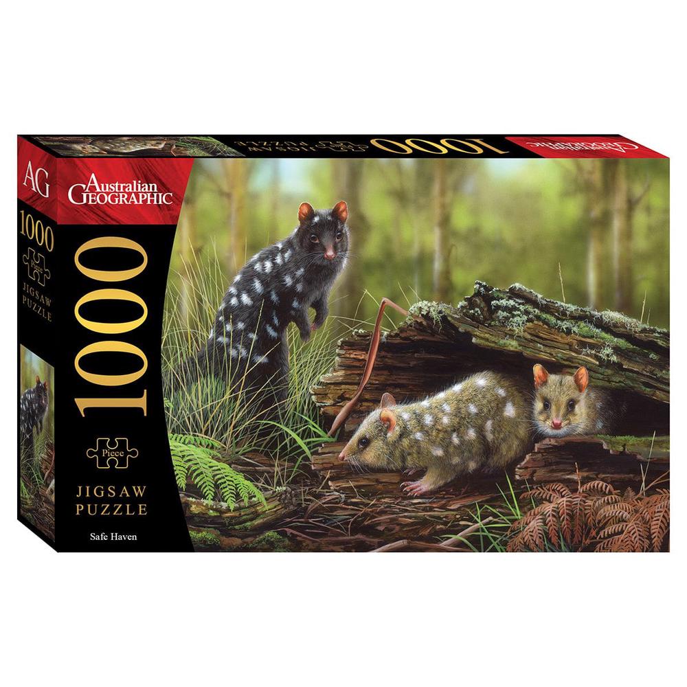 Australian Geographic Safe Haven Jigsaw Puzzle, 1000 Piece, 9350375012216