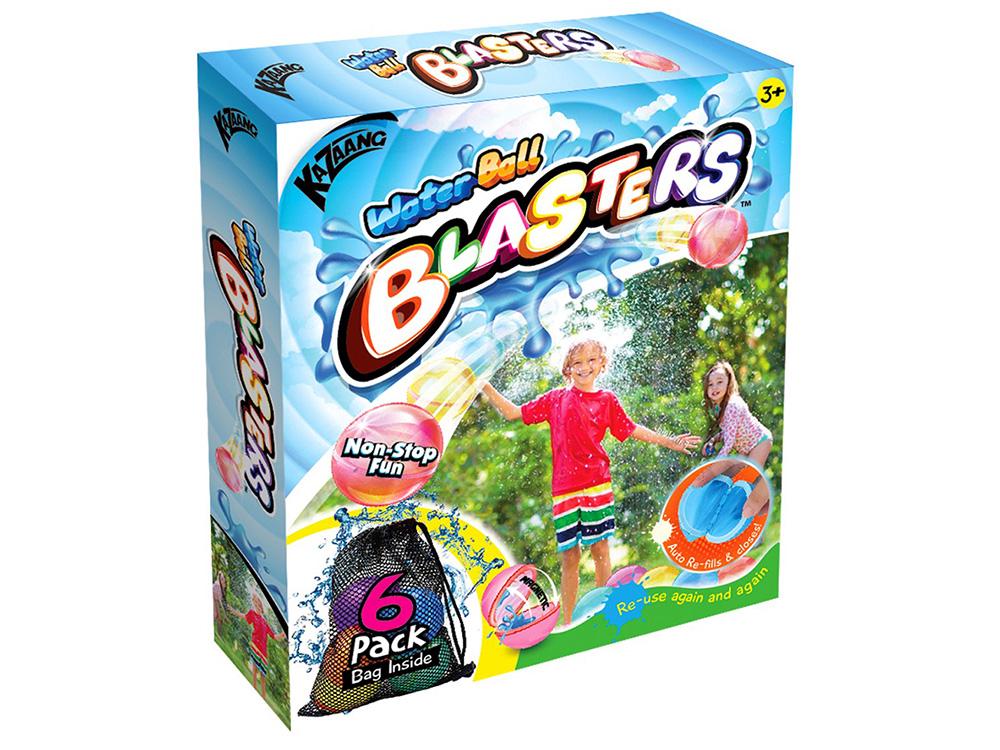 Water Ball Blaster, 6 Pack, 9350375013886
