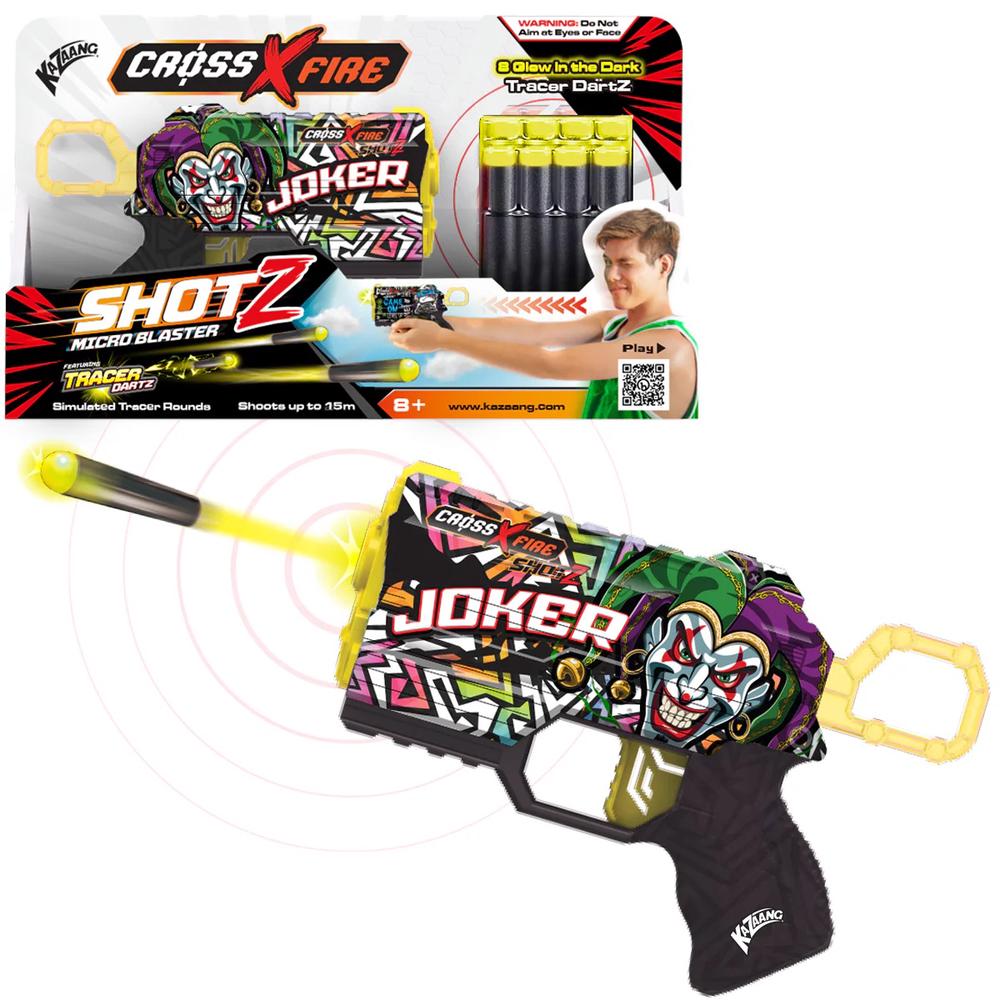 CrossXFire Shotz - Mini Blaster - The Joker, 9350375015767