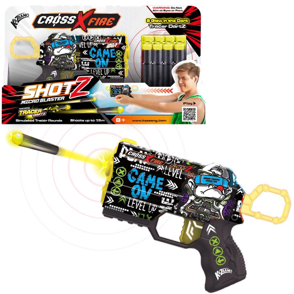 CrossXFire Shotz - Mini Blaster - Game On, 9350375015781