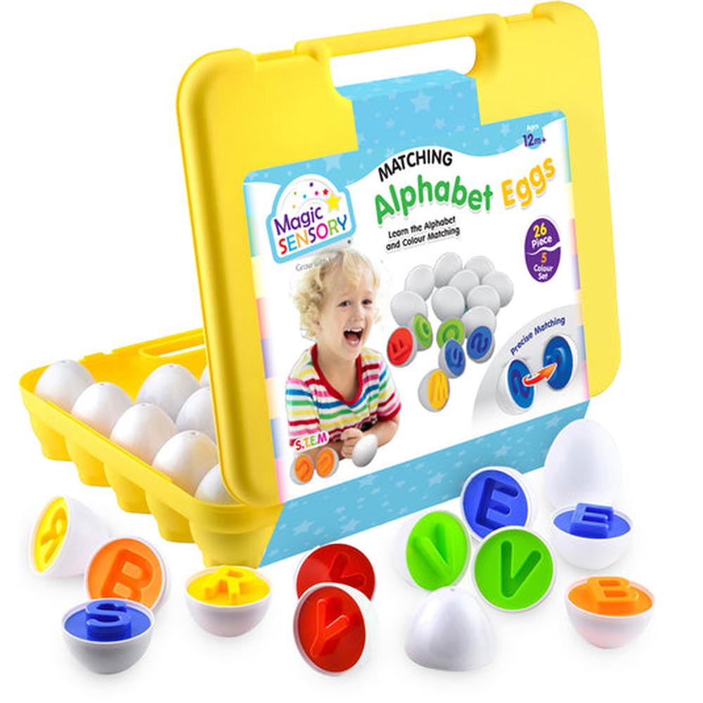 Matching Alphabet Eggs, 9350375015996