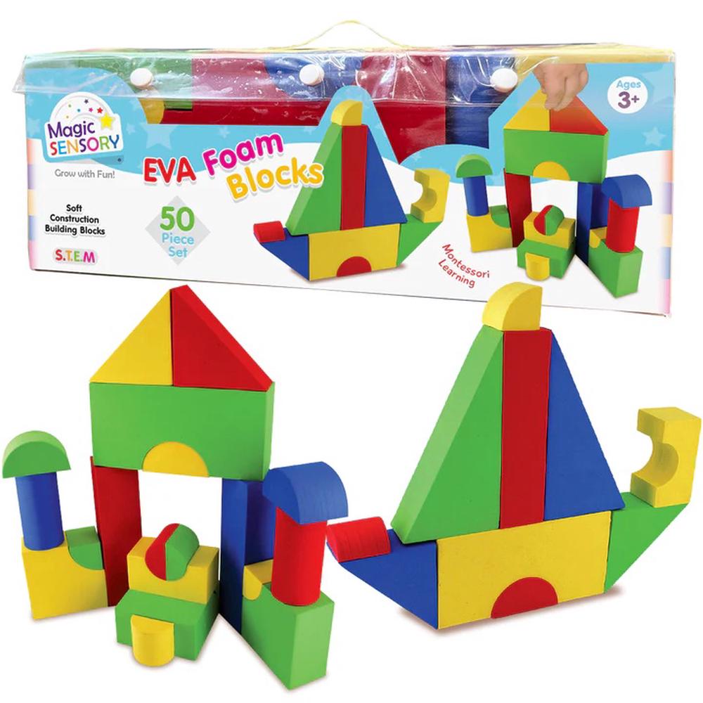 Softie Blocks, 50 Piece, 9350375016016