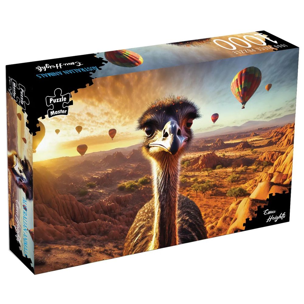 Puzzle Master Emu Heights Jigsaw Puzzle, 1000pc by Puzzle Master - ISBN: 9350375016979