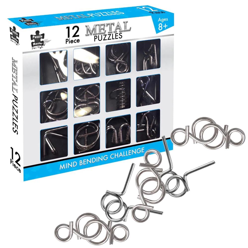 Puzzle Master 12 Metal Puzzles by Puzzle Master - ISBN: 9350375017532