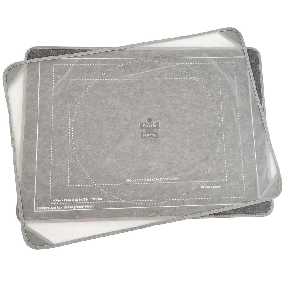 Puzzle Master Felt Puzzle Assembly Board with Protective Cover by Puzzle Master - ISBN: 9350375018065