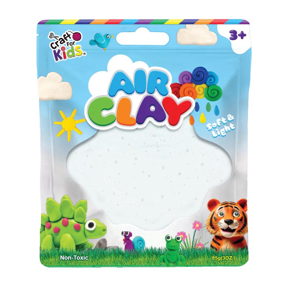 Craft For Kids Air Clay (White) - 3oz, 9350375019246