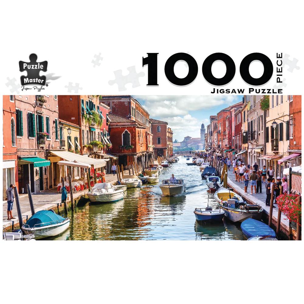 Puzzle Master Island Murano Venice Jigsaw Puzzle, 1000pc, 9350375019482