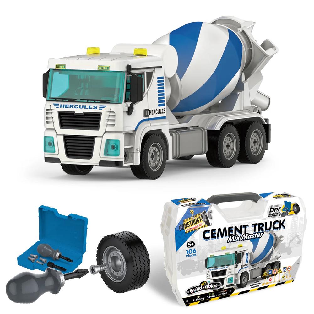 Construct IT Build-ables Plus - Cement Truck Mix Master, 9350375019598