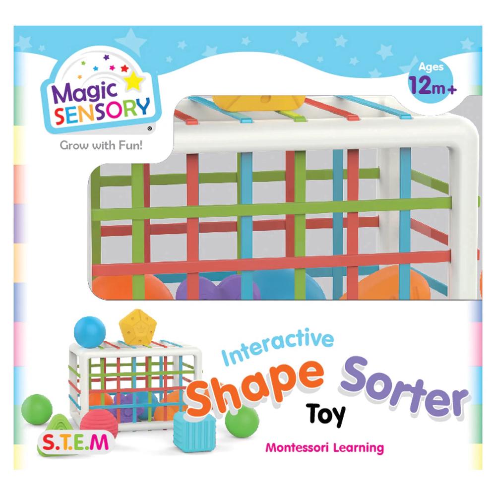 Magic Sensory Shape Sorting Bin, 9350375019758