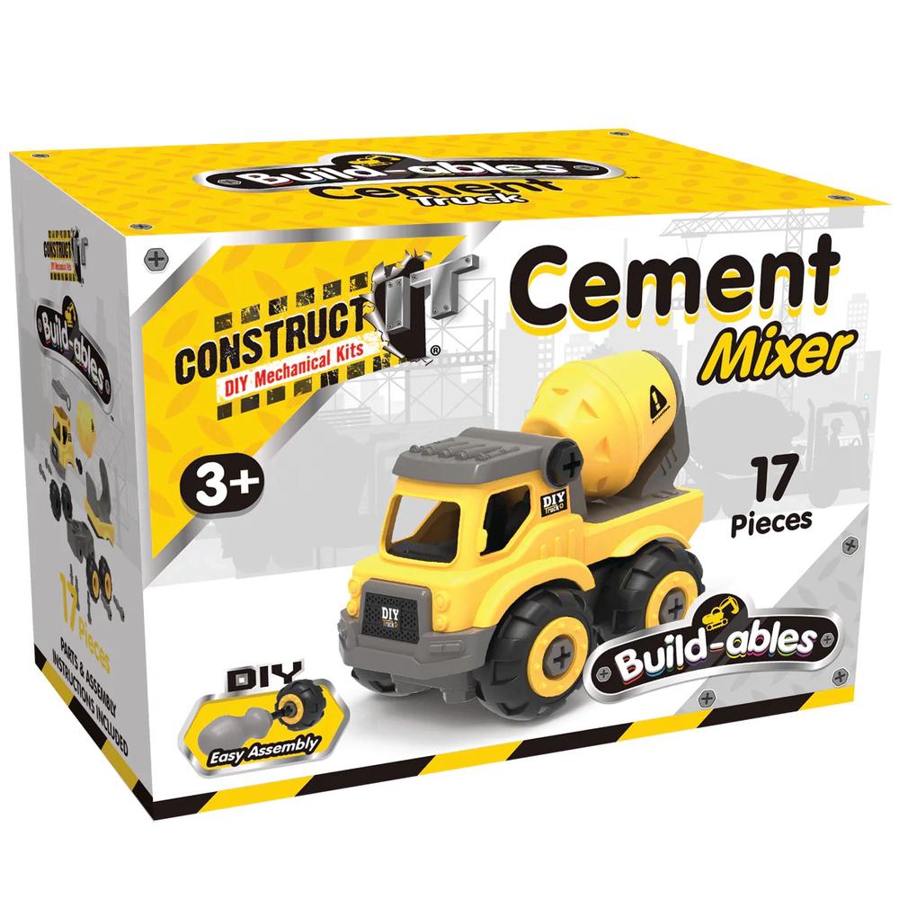 Construct IT Build-ables - Cement Truck, 9350375019932