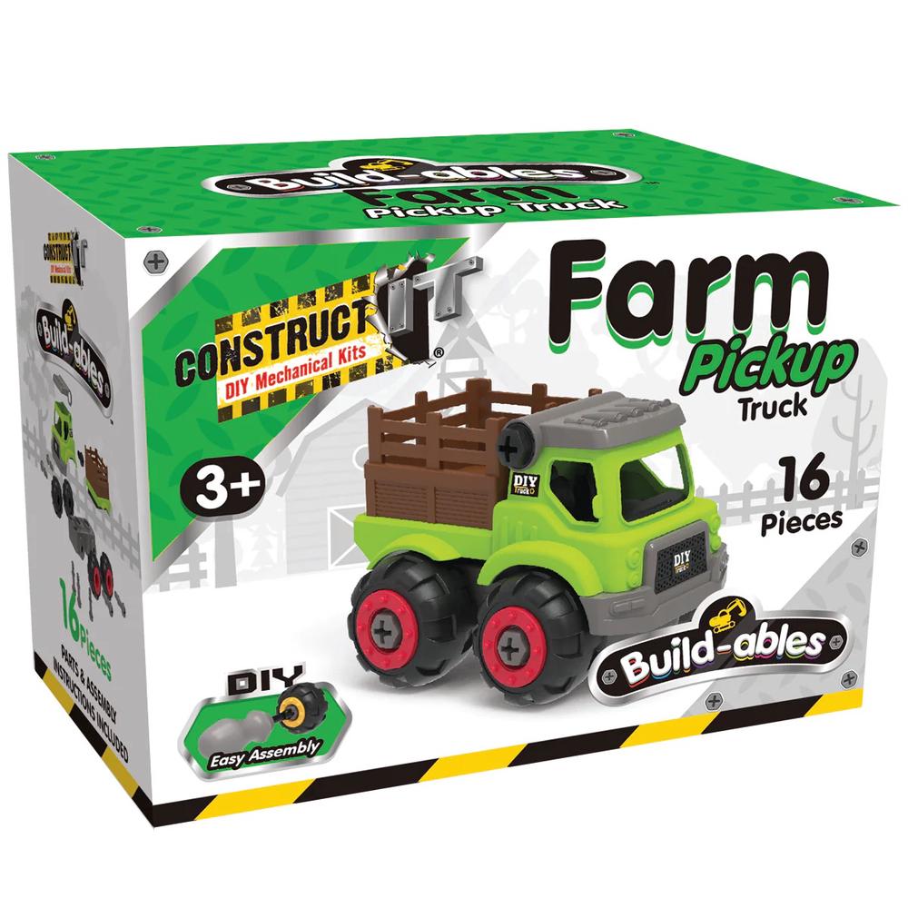 Construct IT Build-ables - Farm Pickup Truck, 9350375019963