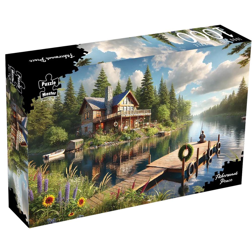 Puzzle Master Fisherman's Peace Jigsaw Puzzle, 1000pc, 9350375020112