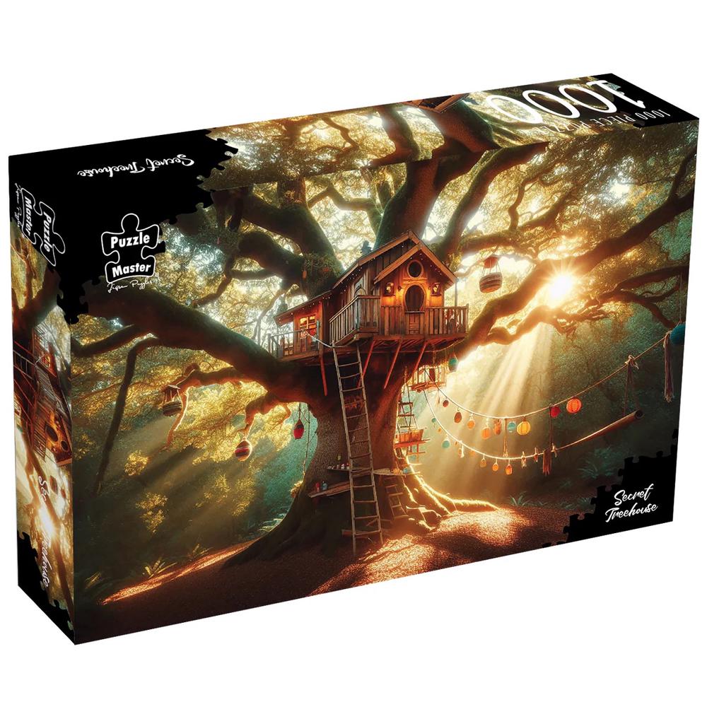 Puzzle Master Secret Treehouse Jigsaw Puzzle, 1000pc, 9350375020136