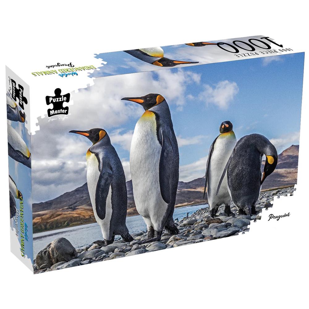 Puzzle Master Penguins Endangered Animals Jigsaw Puzzle, 1000pc by Puzzle Master - ISBN: 9350375020204