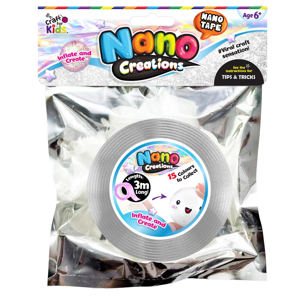 Craft For Kids Nano Creations Tape (Clear) by Craft For Kids - ISBN: 9350375022178