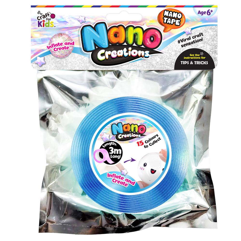 Craft For Kids Nano Creations Tape (Blue) by Craft For Kids - ISBN: 9350375022185