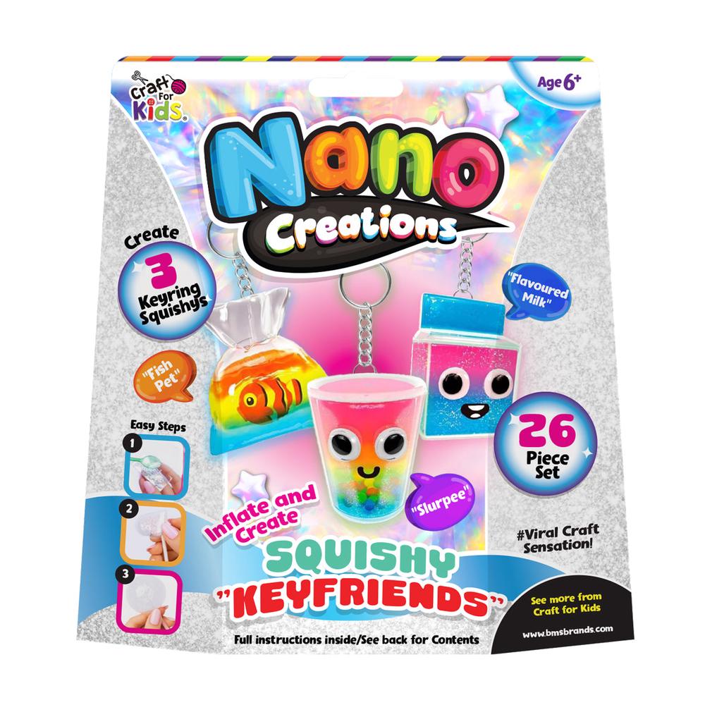 Craft For Kids Nano Creations Squishy Keyfriends by Craft For Kids - ISBN: 9350375022277