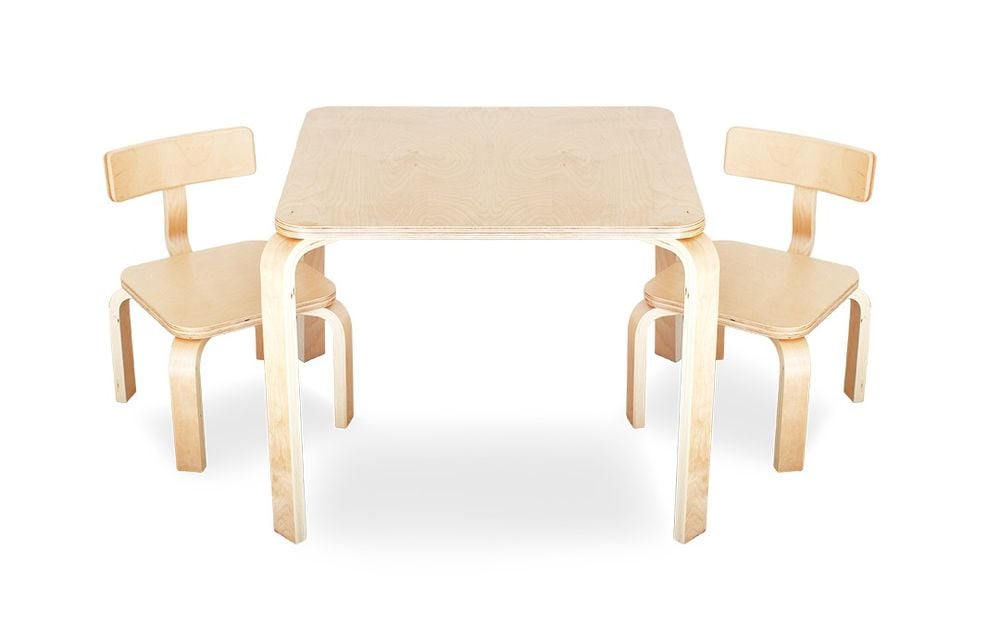babyhood Scandi Playing Table & Chairs (Natural) by babyhood - ISBN: 9350764001197