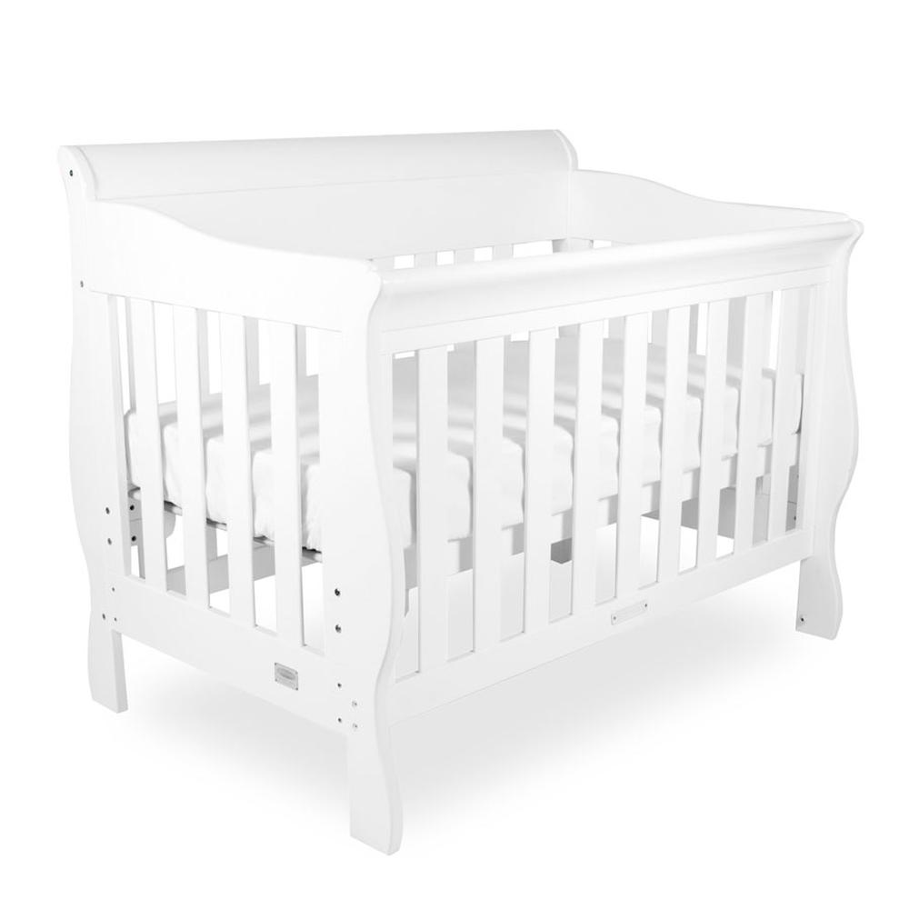 babyhood Amani Sleigh Cot (White) Buy online at The Nile