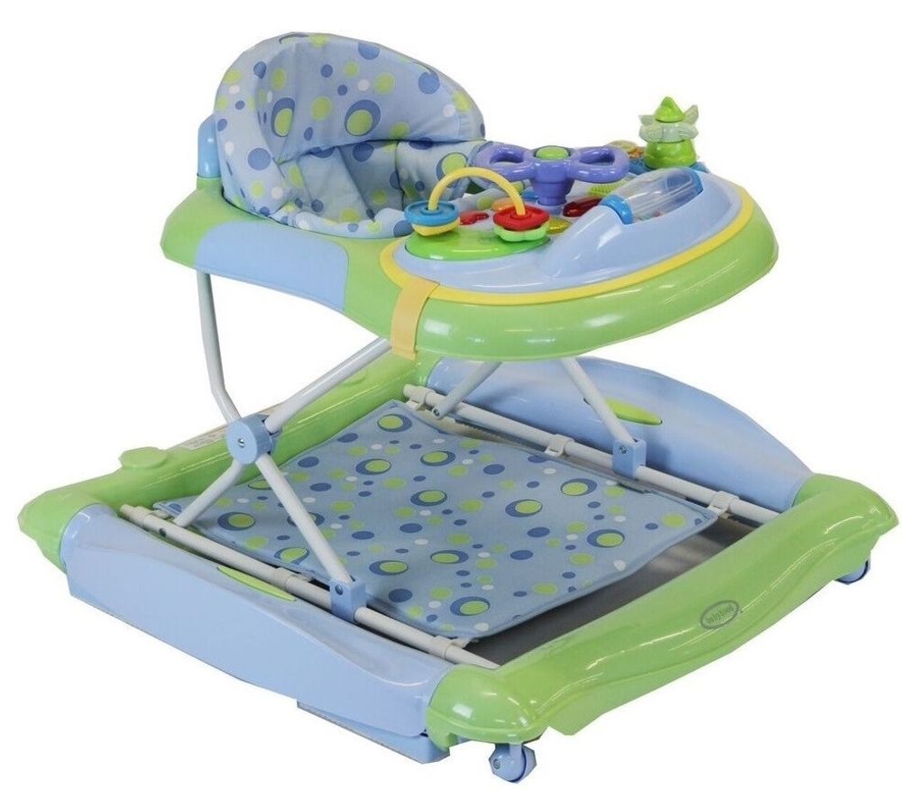 Babyhood Didlee Doo Walker Rocker V2 (Ocean Blue/Green) by Babyhood - ISBN: 9350764007465
